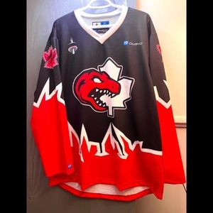 RARE Auston Matthews Toronto Maple Leafs X Raptors Sublimated Hockey Jersey